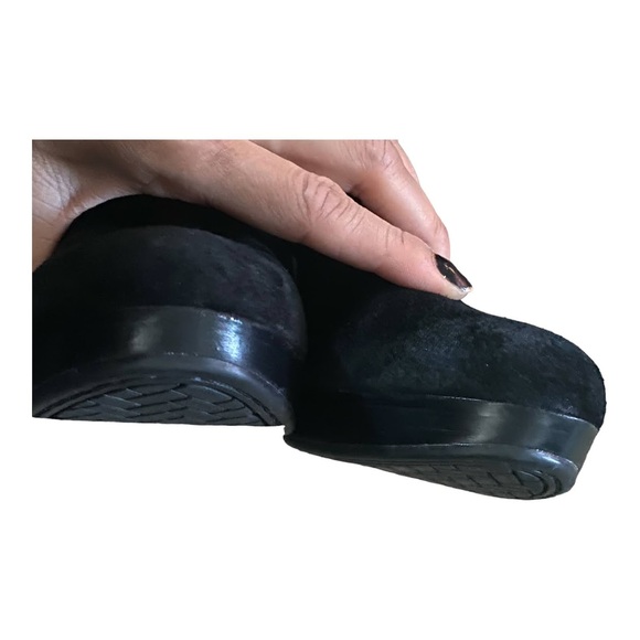 UGG PURE Leather Ankle Boots Women's US 9 100% Wool Sock Lining Heel - Picture 9 of 10